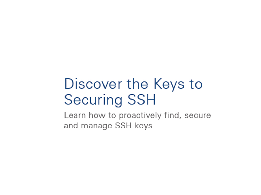 Securing ssh keys