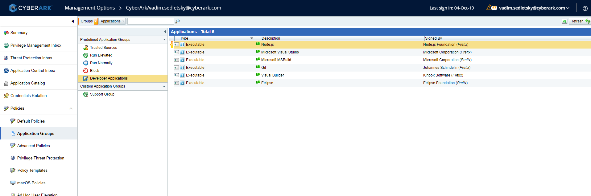 Secure developer workstations with least privilege