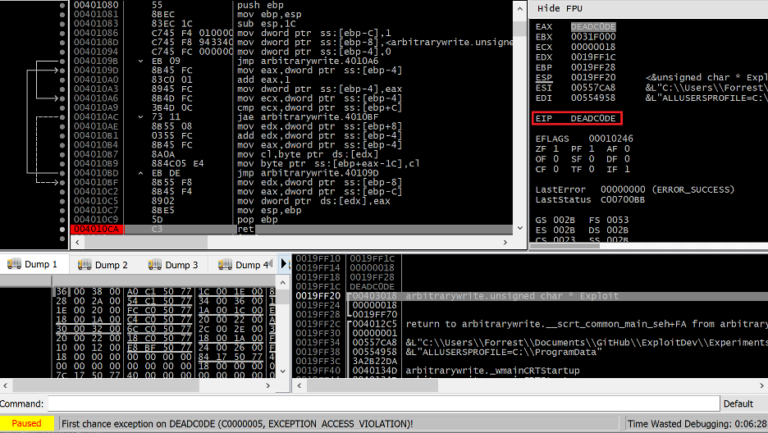 A Modern Exploration of Windows Memory Corruption Exploits – Part I ...