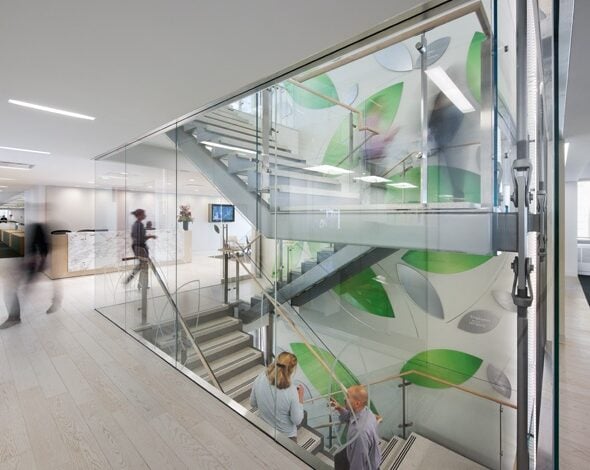 HealthFirst-customer-story-hero building with stairs