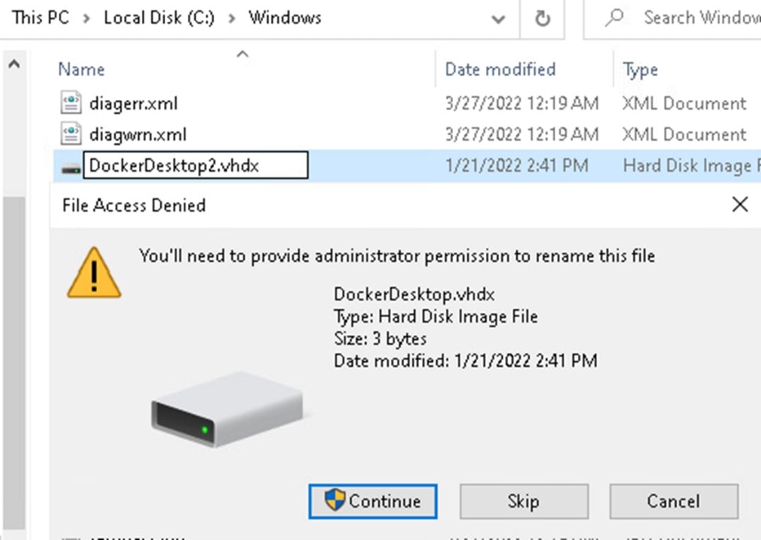 Windows File Protection 