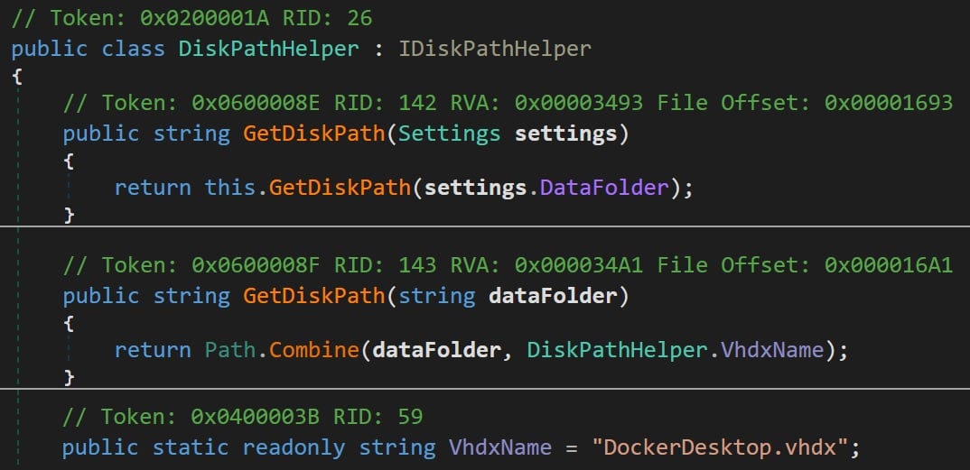 GetDiskPath function.