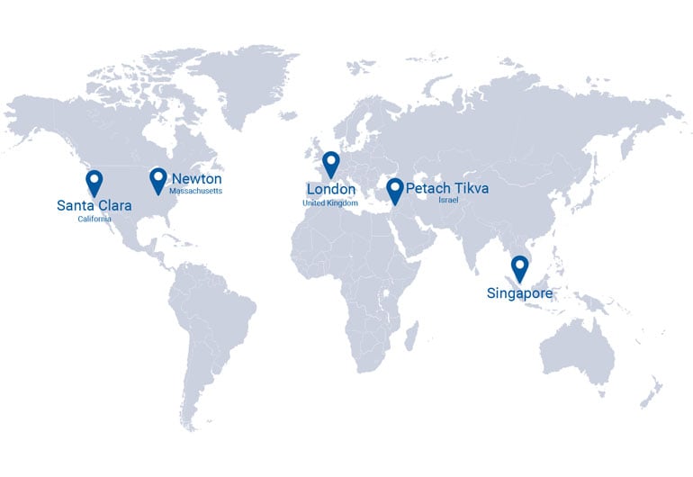 experience-centers-map CyberArk Experience Centers Map