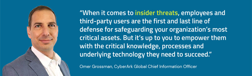 Omer Insider Threats Quote