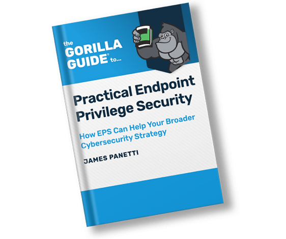 Book cover of the Gorilla Guide to Endpoint Privilege Security