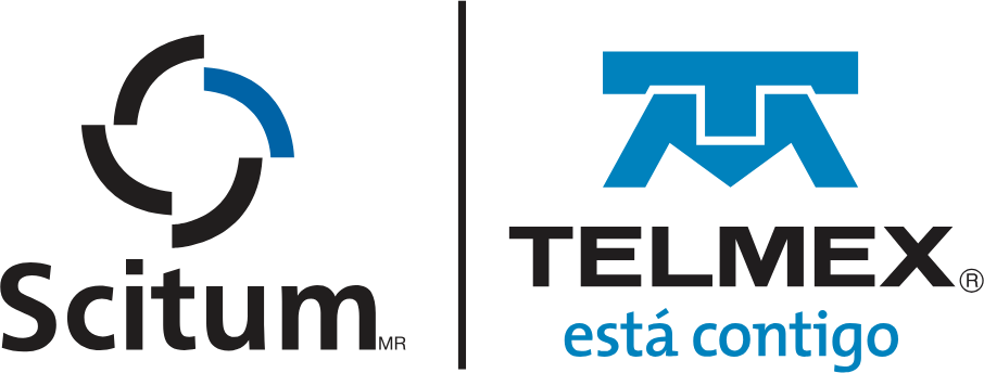 Scitum Telmex logo