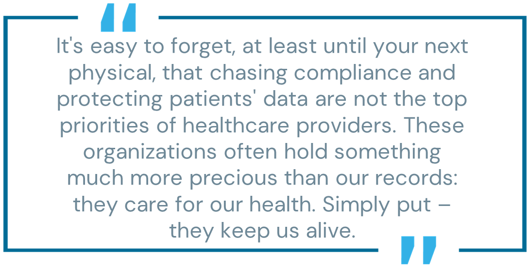 healthcare pull quote