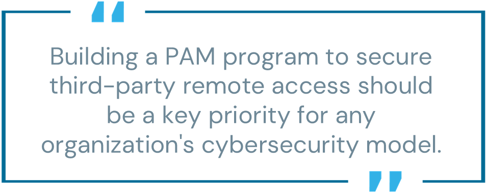 PAM program remote access