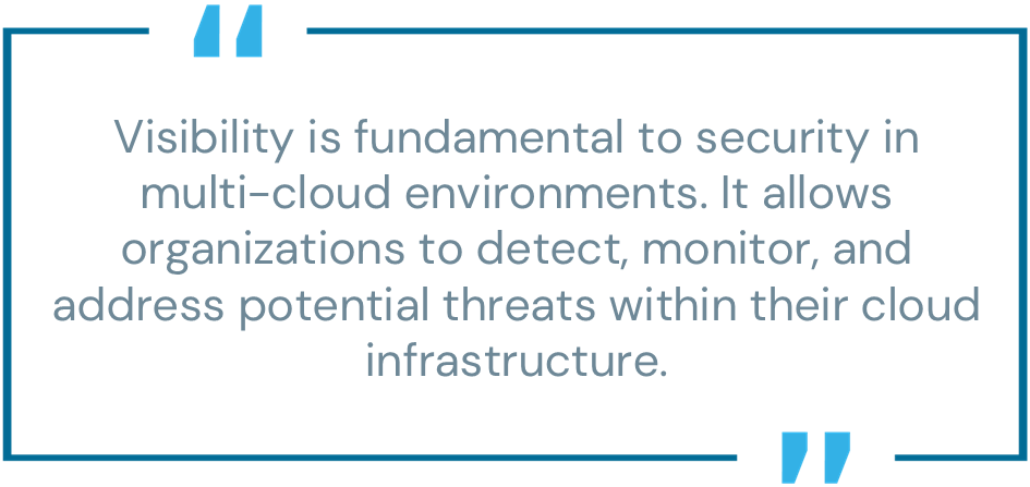 Visibility in Multi-Cloud Security 