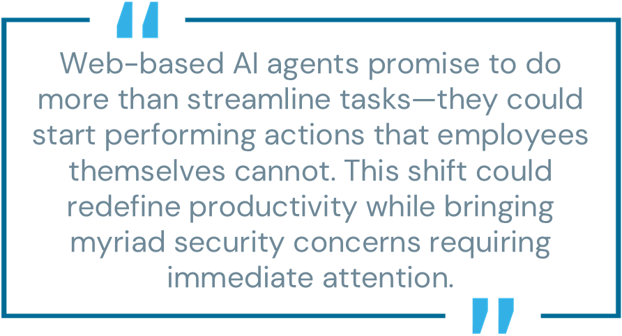 Web-Based AI Agents qoute