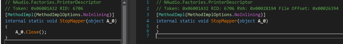 StopMapper Function Before (