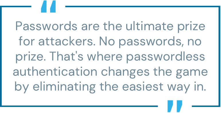 Passwordless attackers