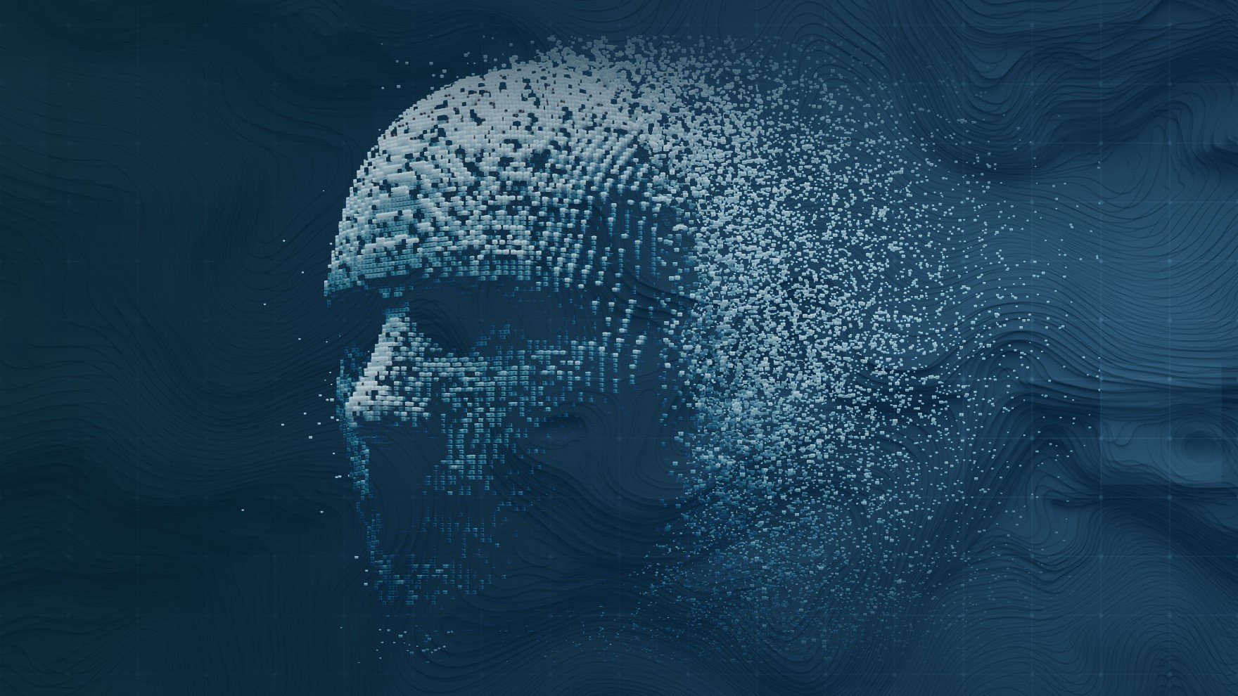 Abstract blog feature image depicting the critical cybersecurity investment that many organizations overlook, highlighting the importance of securing identity (both human and machine identities) in the AI-driven landscape.