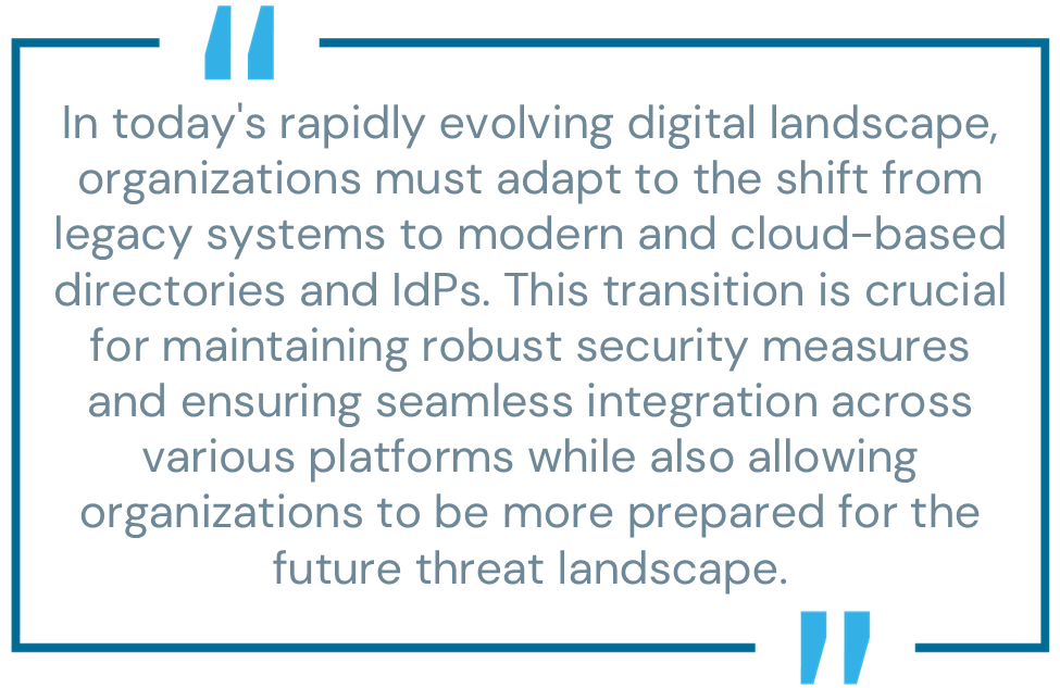 The Shift to Modern and Cloud-based Directories