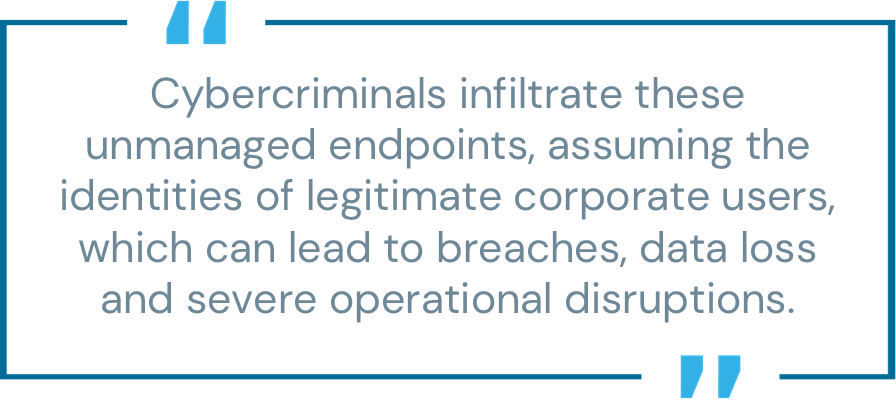 unmanaged endpoint