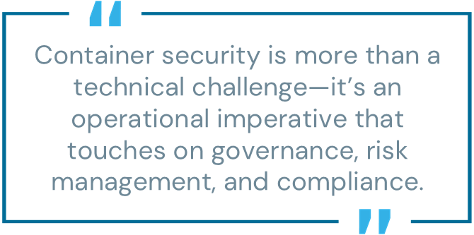 Container Security Governance