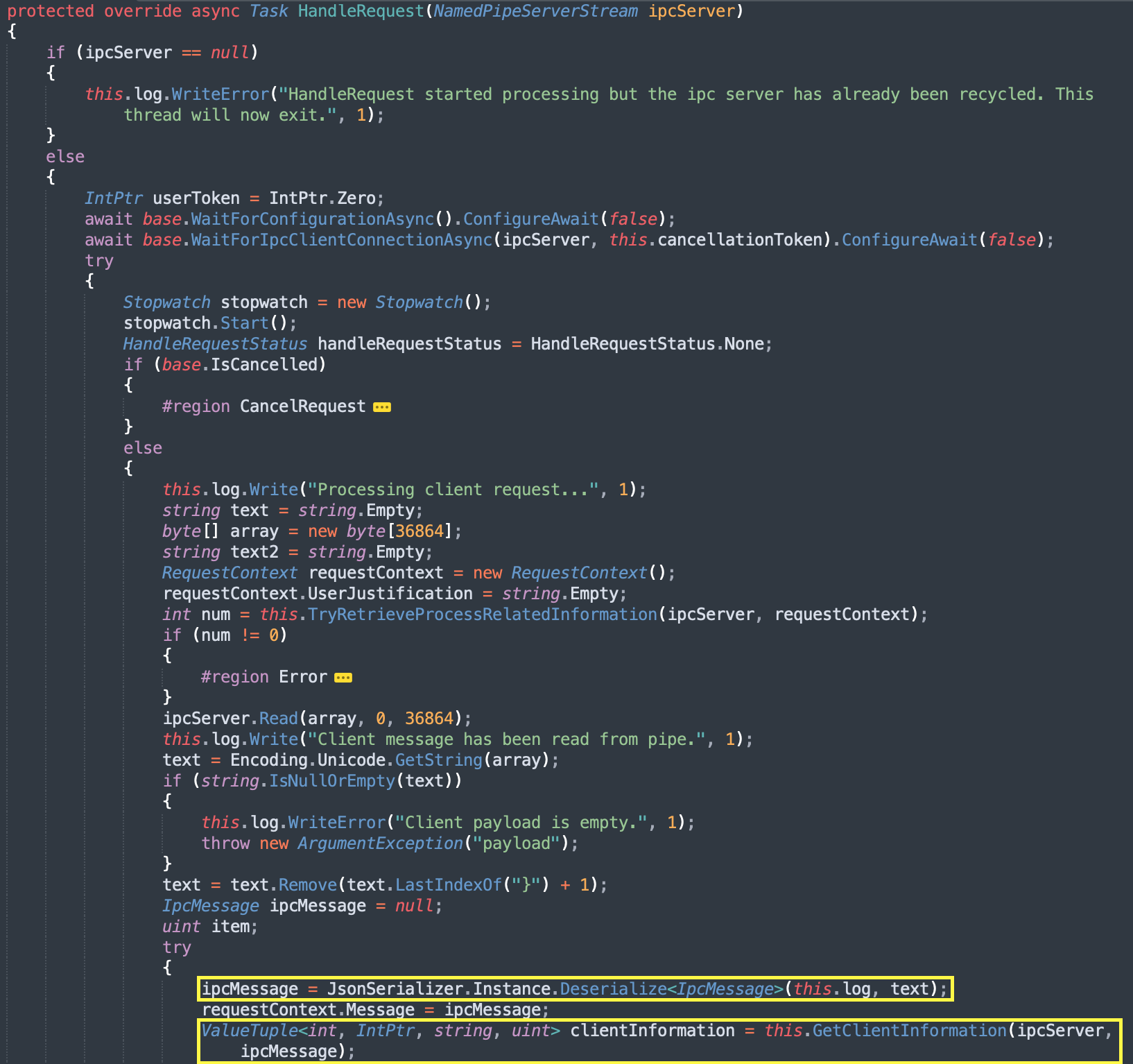 EPM’s Execution Flow