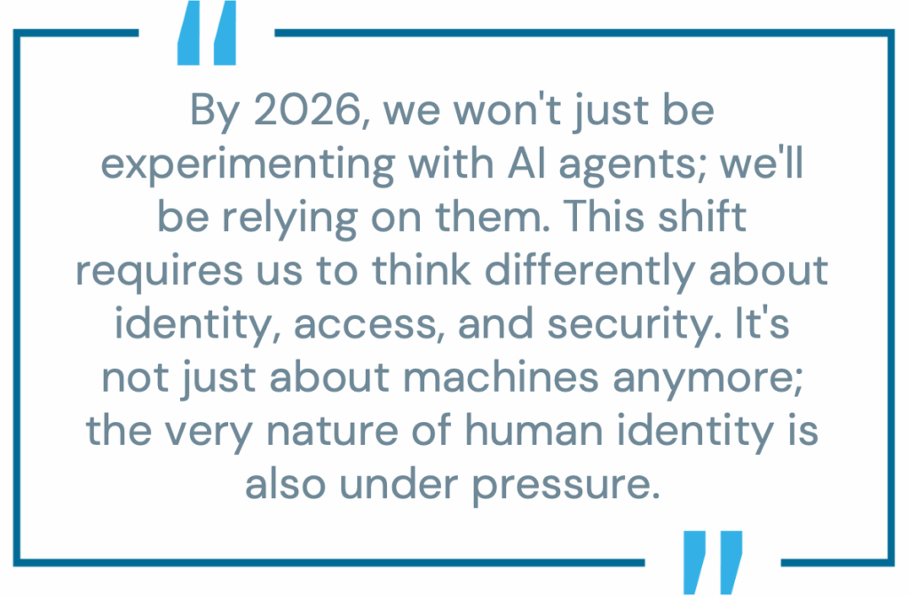 2026 AI agents human identity security