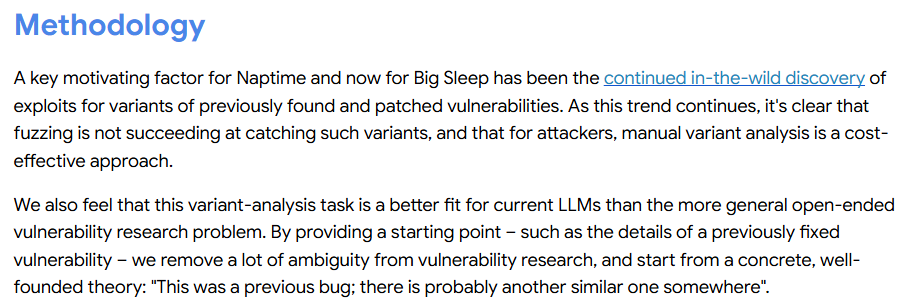 LLMs for vulnerability hunting